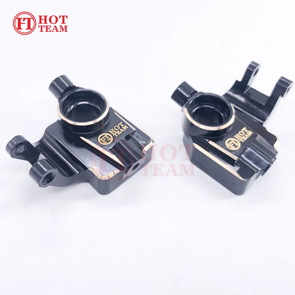 Hot Team Brass Steering Knuckles for Axial 1/18 Capra UTB18 Car 2pcs/set