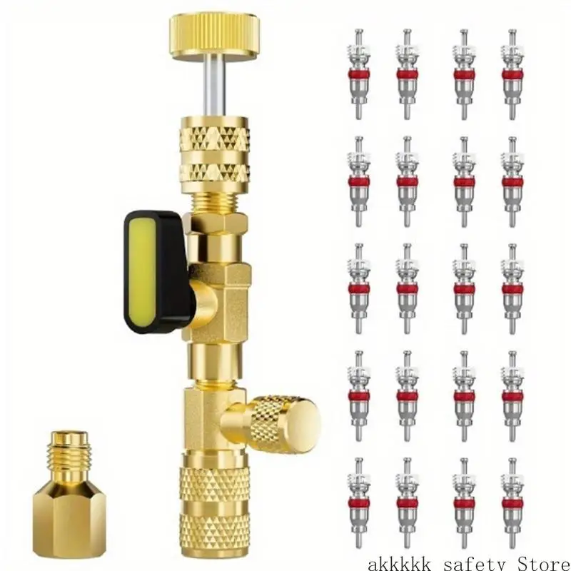 

XXFF High Efficiency Vacuum Valves Cores Removal Tool For R410A Split System Service