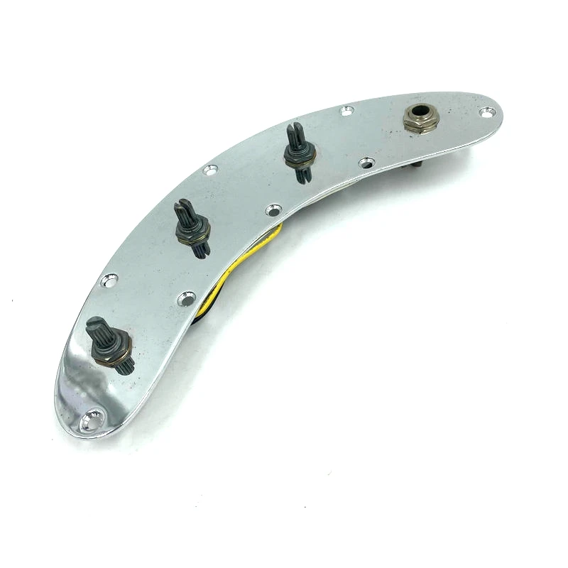 Made in China Electric Bass Control Plate Musicman Wire Assembly 1V2T with Output Stock Items