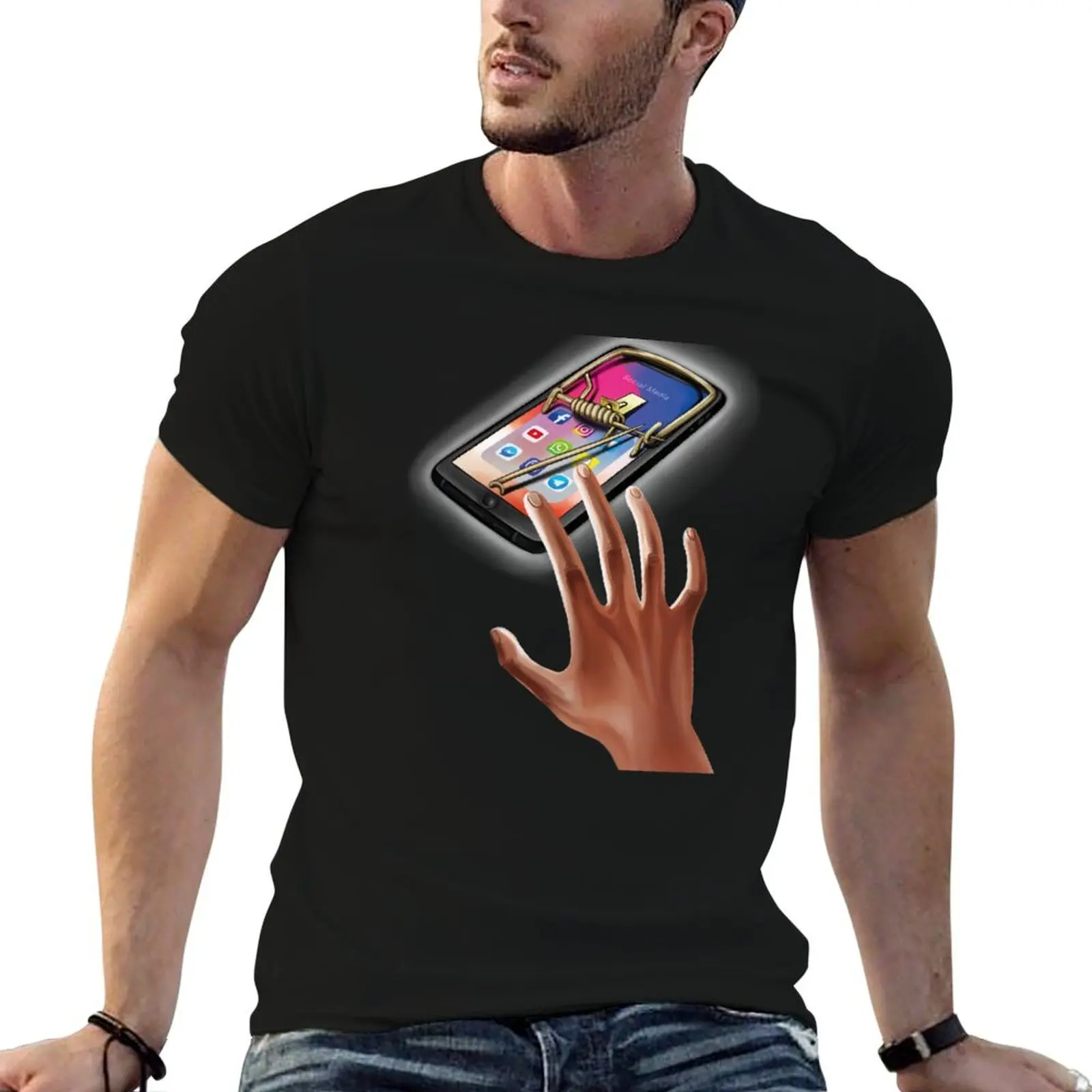Mouse Trap Device T-Shirt Independence Day Short Sleeve T-Shirt