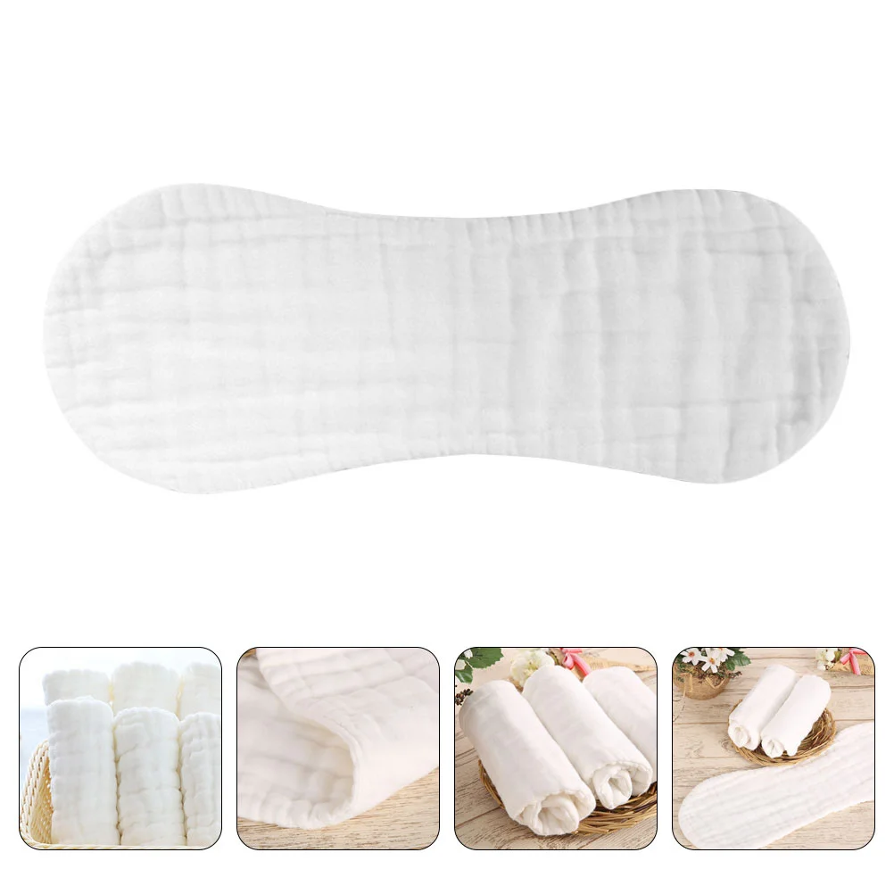 

12pcs Gauze Diapers For Babies Reusable Washable Baby Towels Newborn Soft Muslin Washcloths Breathable Lightweight Cotton Diaper