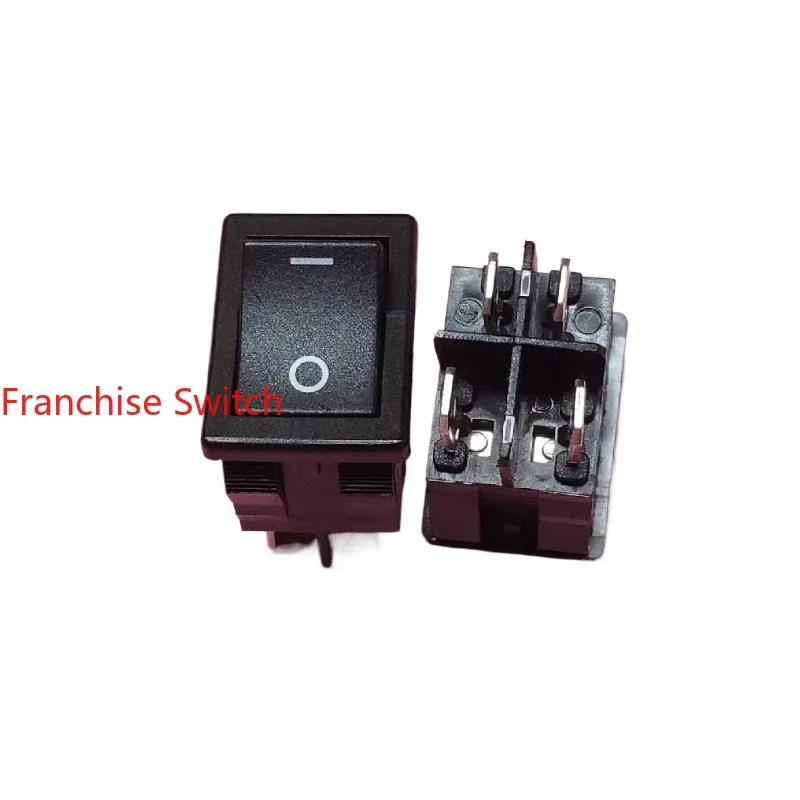 

10PCS Ship type rocker power switch R9D8 4 pins 2 gears high current 21A