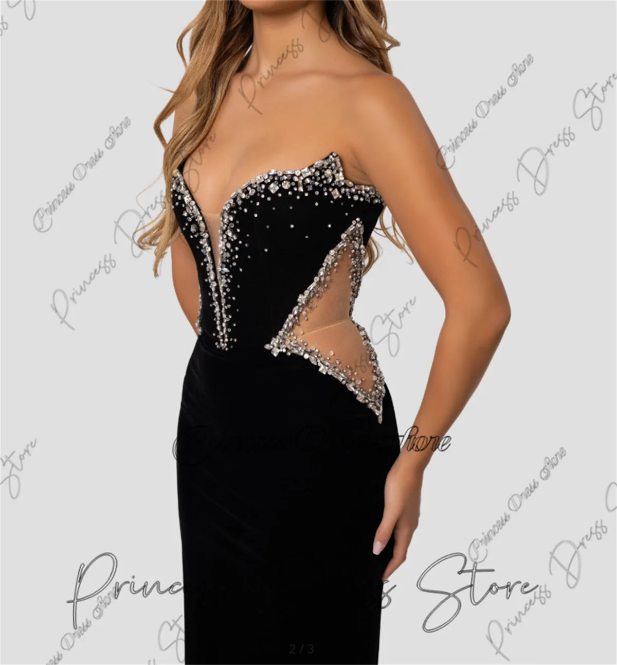 Luxury Beaded Merma…