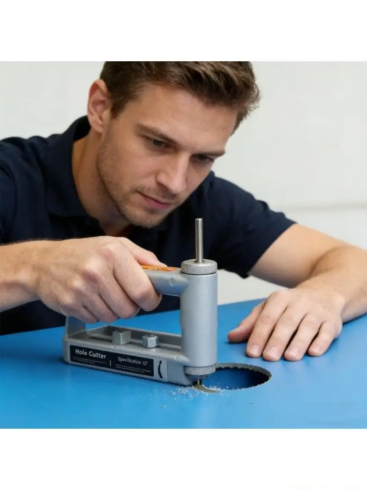 

A2BE Quality Steel Hole Tool For Thin Metal Sheets 55mm 305mm Replaceable