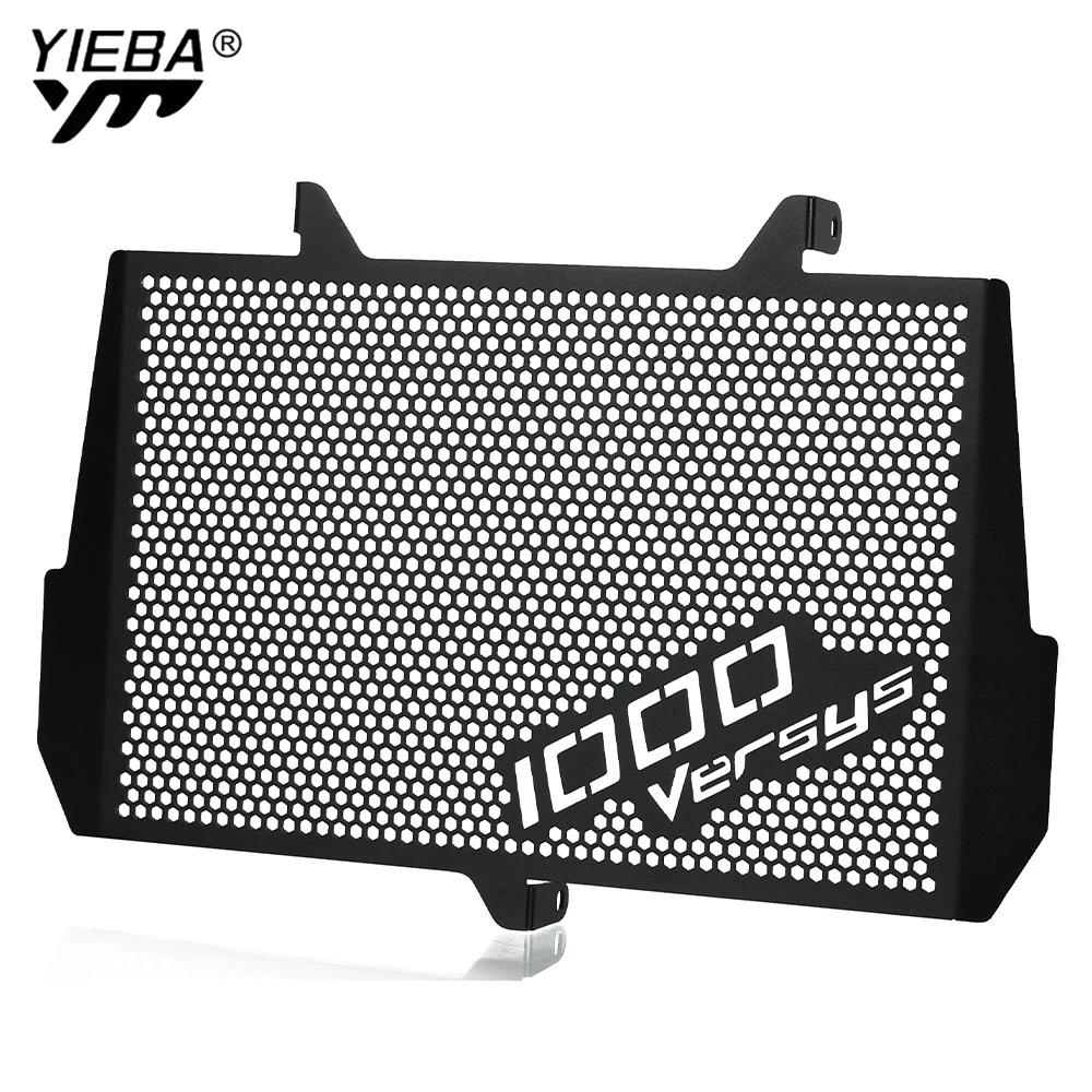 

FOR KAWASAKI VERSYS 1000 KLZ1000 SE LT+ 2021 2022 2023 2024 2025 Motorcycle Thicken Inlay Chrome Radiator Grill Cover Guard