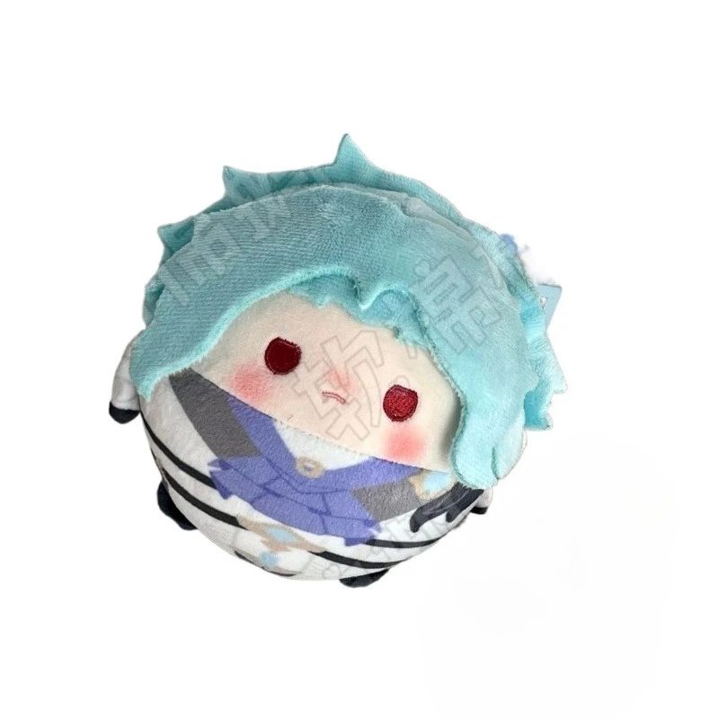 10cm Anime Game Genshin Impact Il Dottore Kawaii Cosplay Soft Cotton Dango Doll Egg Body&Mask Cartoon Mini Toy Figures Fans Gift