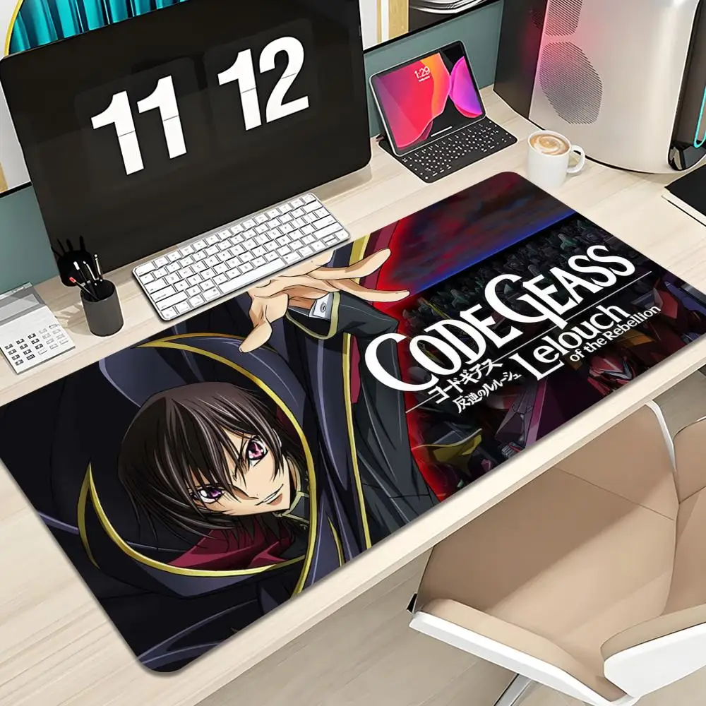 Code Geass Mouse Pad Keyboard Mousepad lauge 1200X600 mm Desk Mat PC Gamer Office Carpet Home Table pad