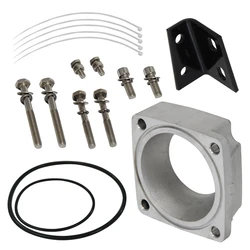 Front Facing Intake Manifold Original Throttle Body Adaptor Kit Fits for Nissan Skyline R33 GTS-25t 2.5 L RB25DET DOHC