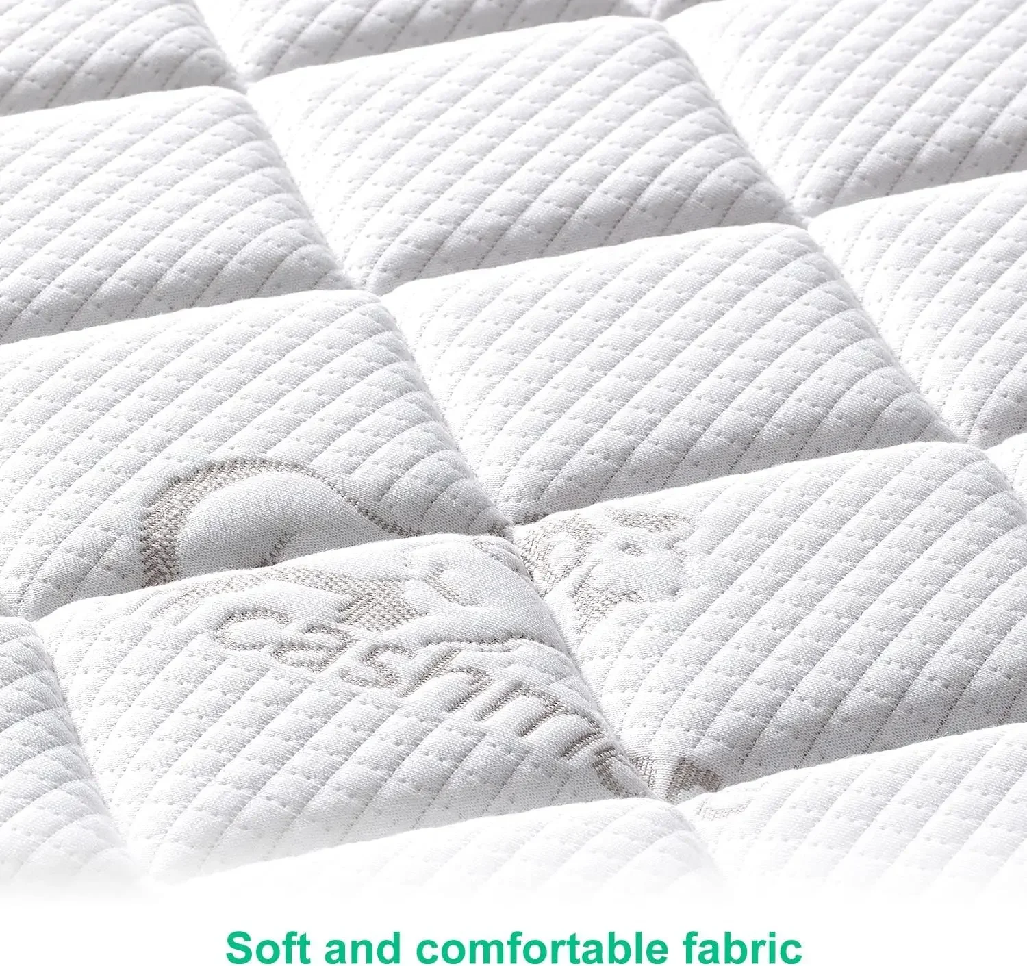 Matelas CPull et tout-petit à 100% de tissu hypoallergénique, matelas doux et optimiste de 5 pouces, non toxique