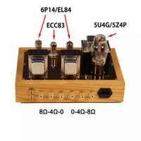 Sunbuck 12AX7 Pushes 6P14/EL84 5U4G Electronic Tube Power Amplifier 120W Power Supply Amplifier Audio