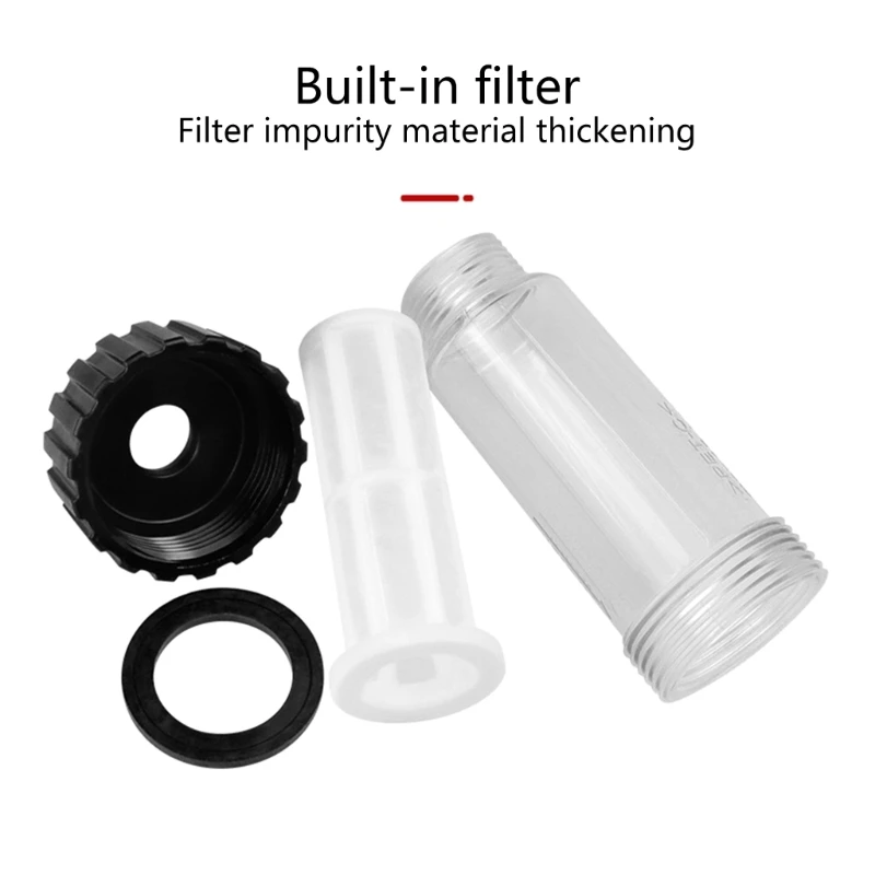 Filtro água para lavadora carro 3/4 ''Acessórios filtro para lavadora pressão 517A