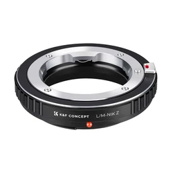 K&F Concept LM-NIK Z Adapter for Leica M mount lens to Nikon Z mount ZFC zf Z6 Z7 Z50 camera