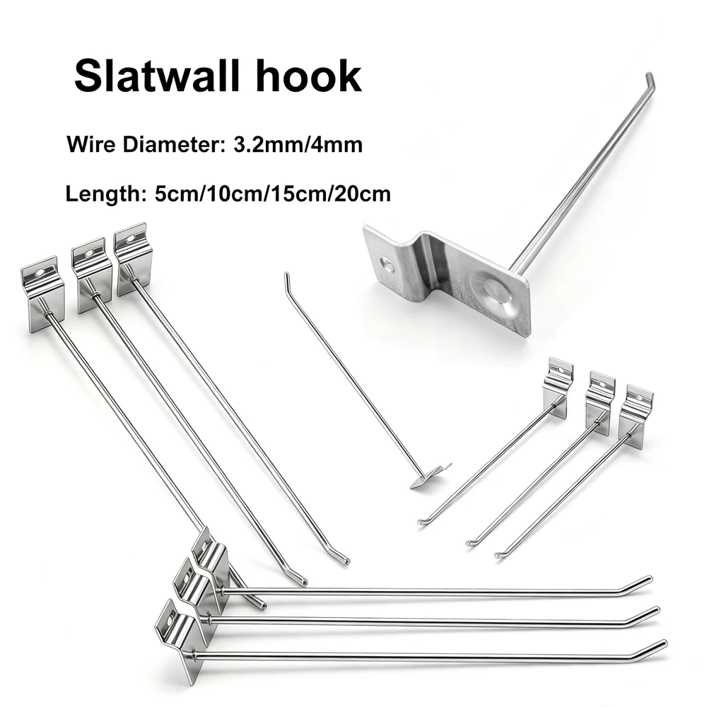 5-25pcs Iron Single Line Wall Hook, Nail Mount for Jewelry Display, Mobile Phone, Tool Hanger, Hammer Pliers Workshop Storage