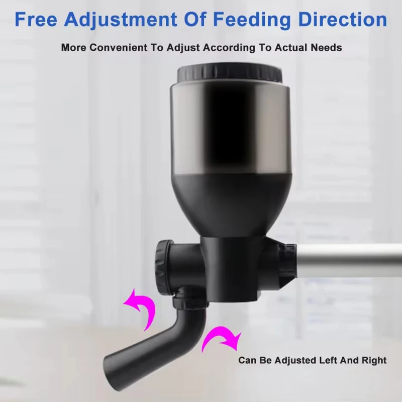 Jebao Jecod Automatic Fish Feeder Aquarium WIFI Manual Control Timing Ration Feeding High Capacity FD40 FD50 FD85 Fish Tank Pond