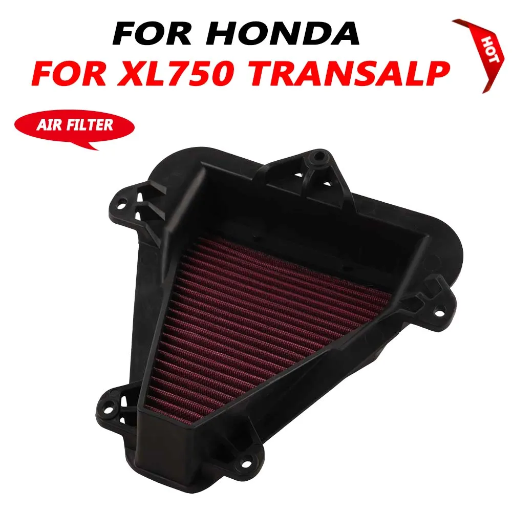 For Honda XL750 XL 750 TRANSALP 750 2024 2025 Motorcycle Parts High Flow Air Filter Element Cleaner Engine Protector Washable