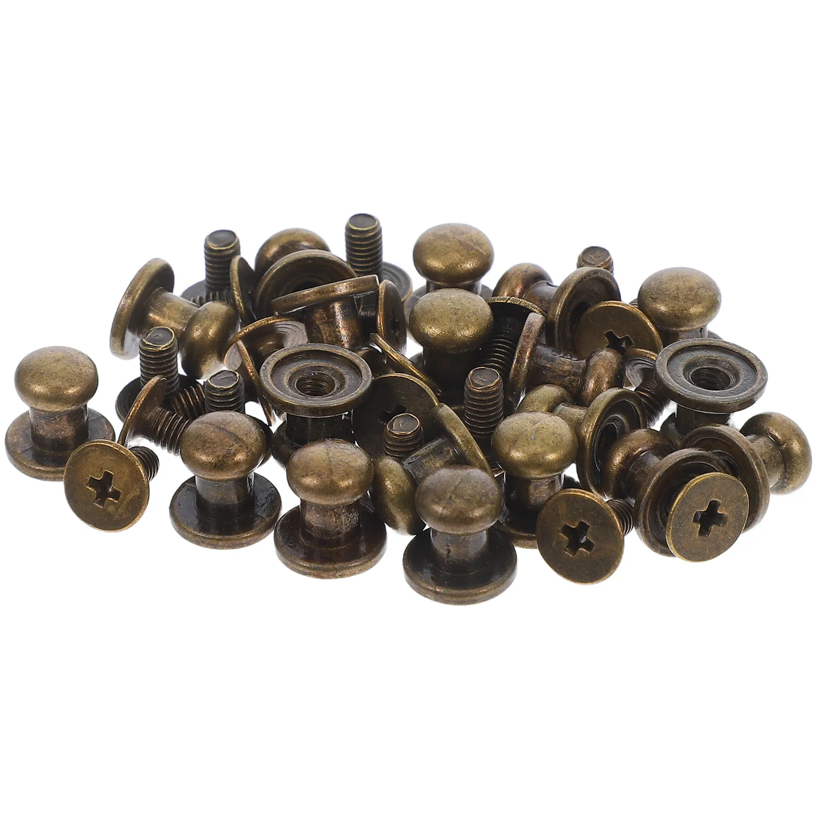 20Sets Mini Small Bronze Cabinet Pull Handles Vintage Drawer Knobs for Jewelry Boxes with Screws Easy Installation