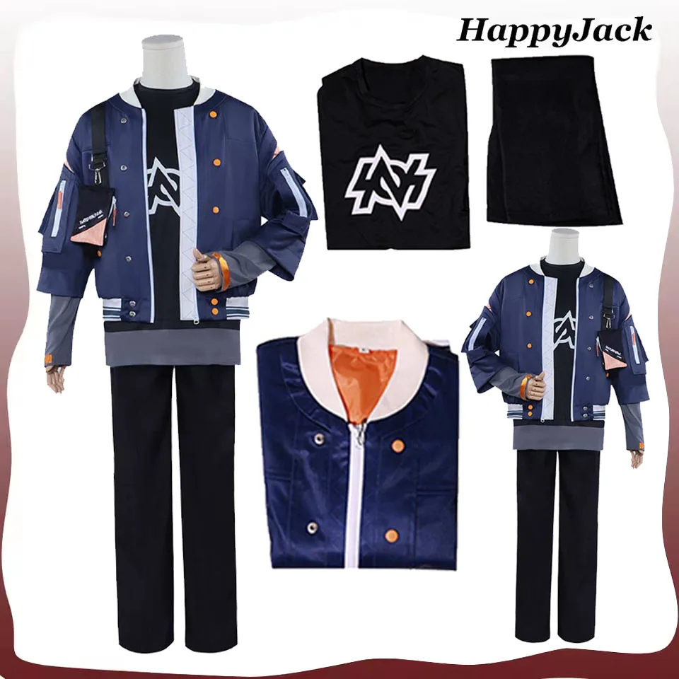 

Zenless Cosplay Zone Zero Costume Anime Game Roleplay Disguise Adult Shirt Pants Coat Outfits Halloween Carnival Party Suit