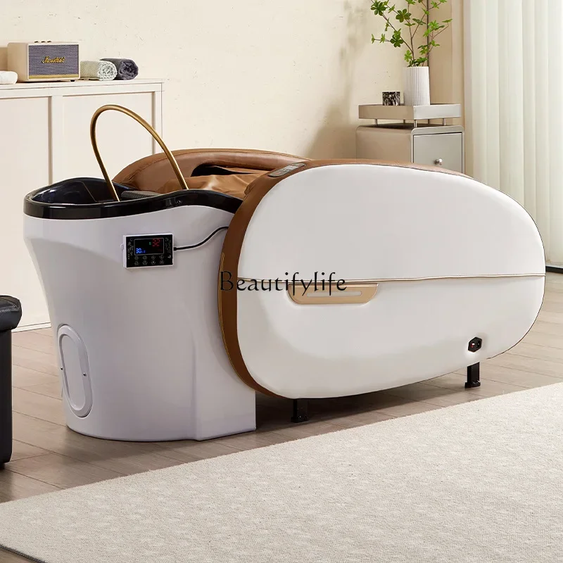 

02Высококачественная многофункциональная роскошная автоматическая интеллектуальная электрическая массажная кровать для шампуня всего тела