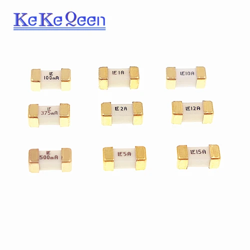 Imagen 2 del producto 10 Uds LF 1808 fusible de soplado rápido SMD 125V 451 62mA ~ 20A 125mA 315 375 500mA 1 2 3 4 5 6A 1.5A 2.5A 3.15A 3.5A 6.3A 7A 8A 10A 12A 15A