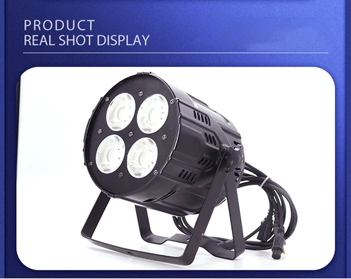 4 Augen/200 W LED Blindlicht COB Kalt- und Warmweiß DJ Disco Party Bühneneffektlicht – Detail 3
