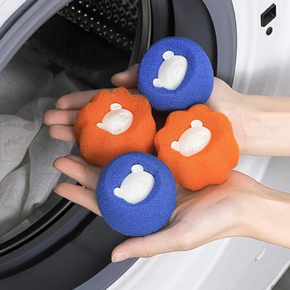 Reusable Balls Washing Machine Accessories Wool Sticker Cat Hair Removal Device Pet Fur Hair Grabber Personal Care Front Page