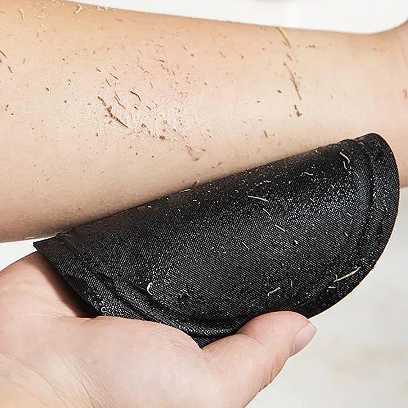 

Black Body Exfoliating Bath Scrubbing Shower Brush Dead Skin Remover Bathing Tools Circular Painless Bath Towel PVA Material