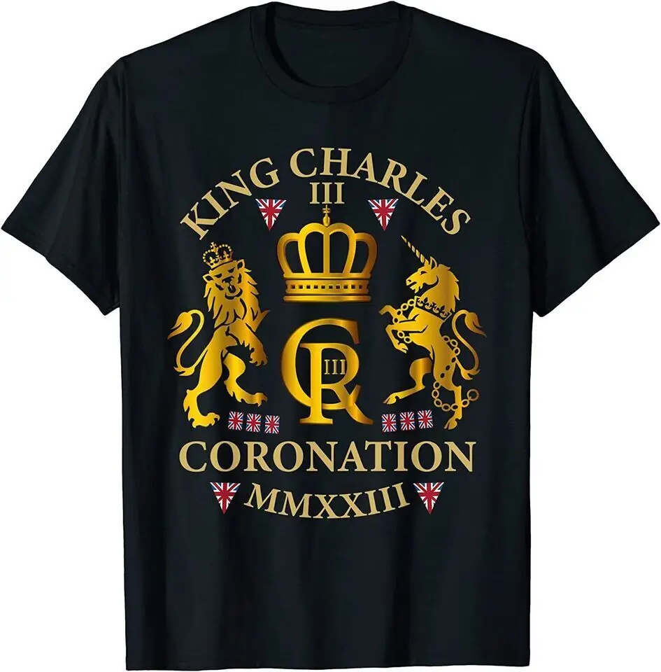 New British Monarch Royal Coronation May 2023 Unisex Funny T-Shirt USA Tee