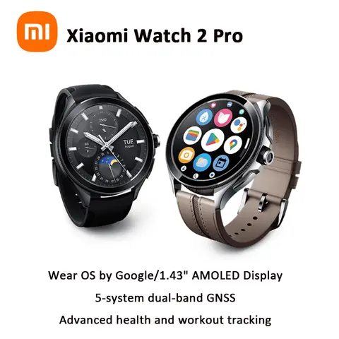 Xiaomi Sleep Watch 2 pro Men's Fitness Tracker Smartwatch with Heart Rate Monitor Monitor And GPS Unisex Wristband for Sports An
