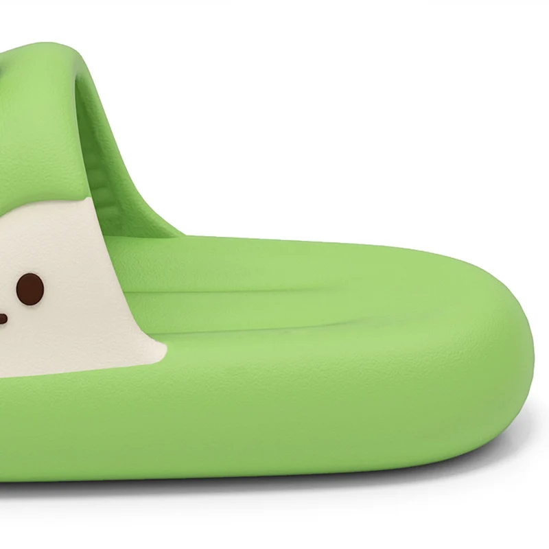 Niedliche dicke Plateau-Cloud-Slides für Damen – Neu für den Sommer 2026 – Bequeme Anti-Rutsch-Strandsandalen mit weicher Sohle – Detail 4