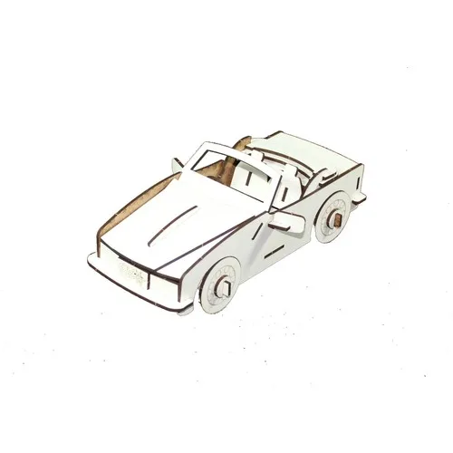 Freude Und Spielzeug 3D Holz Puzzle-Auto