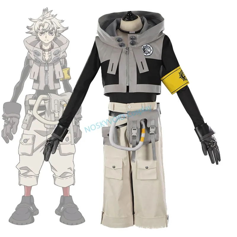 

2025 Gachi Akuta Rudo Cosplay Costume Game And Anime Role-playing Rudo's Full Outfits Carnival Halloween Costumes Comic-con