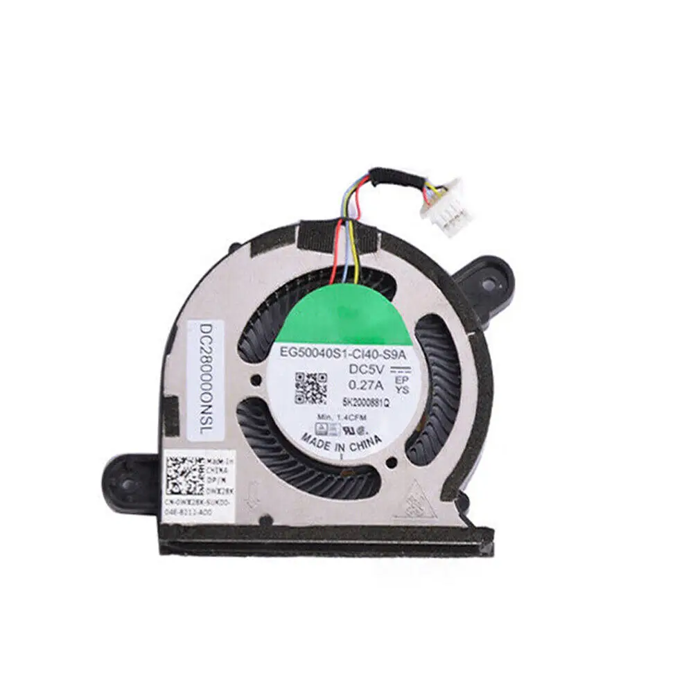 CPU GPU Cooling Fan For DELL XPS 2020 13 9300 9310 0WX28K 0FRK0V