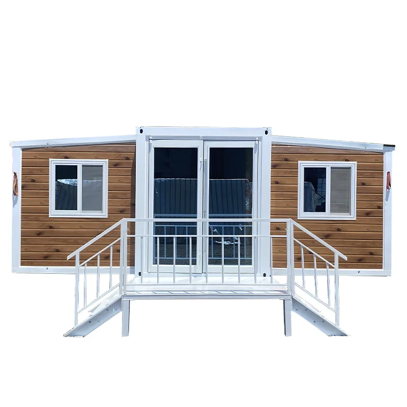 Prefabricated Modular House Prefab Steel 2 Bedroom Expandable Container Granny Flat  Australian Standards