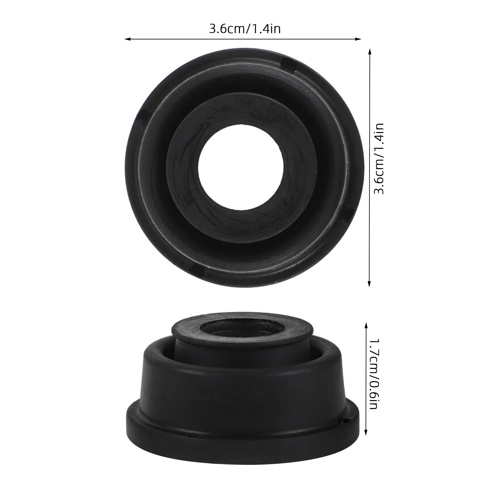 5Pcs Motorcycle Ball Joint Rubber Dust Boot Cover High Strength Tie Rod End Protective Sleeve Steering Arm Replacement Dust