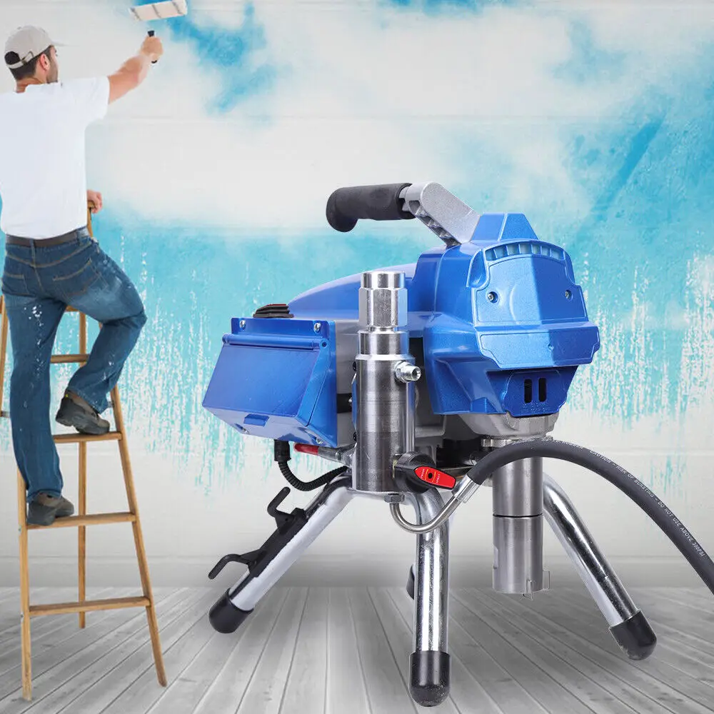 3000 واط بخاخ طلاء بدون هواء 3000PSI ارتفاع ضغط آلة رش طلاء الجدران 3.5L/دقيقة بندقية رذاذ بخاخ كهربائي بدون هواء 220 فولت