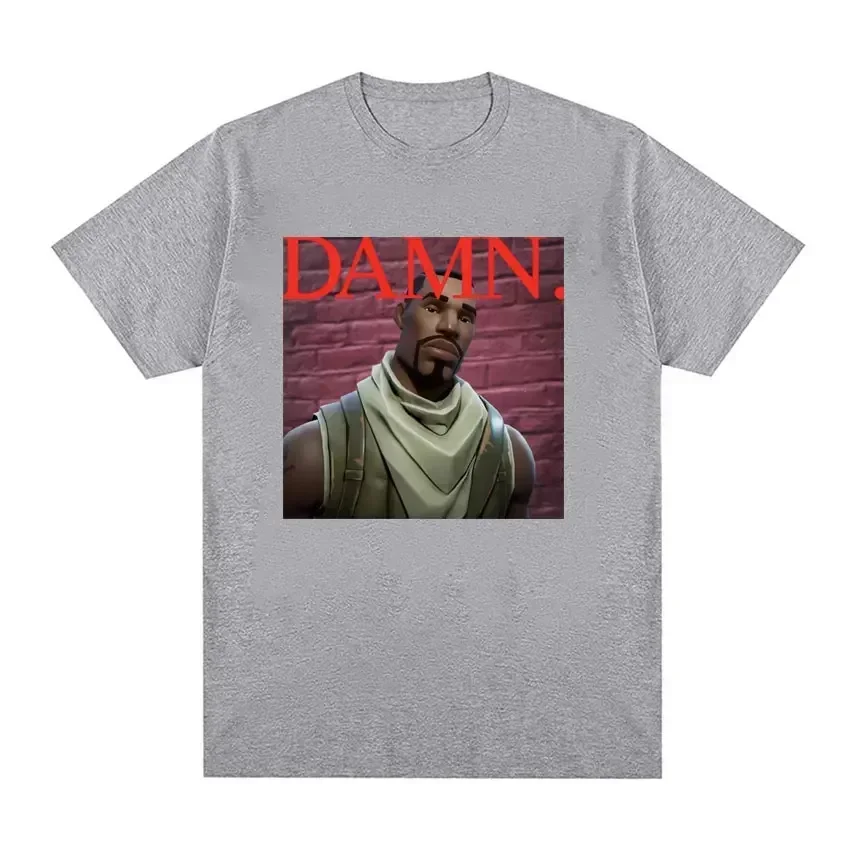 Kendrick Lamar Spitfire T-shirt Damn Album Funny Women's Pattern T-shirt Retro Short Sleeved T-shirt Top