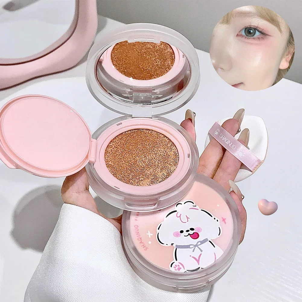 Air Cushion BB Cream Liquid Foundation Full Coverage Waterproof Long-lasting Concealer 2 Colors Cushion Compact Face Makeup Base