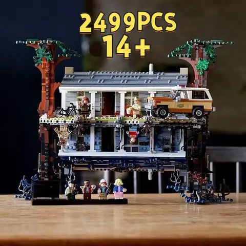 2026new 2499PCS IN STOCK Compatible 75810 Upside Down Building Blocks Bricks Set Toys For Children Birthday Christmas Gifts