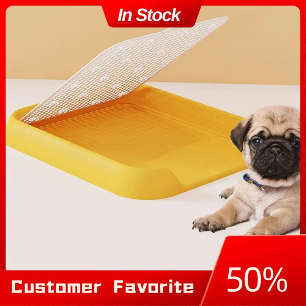 

Top Sale Indoor Dog Potty Tray Mesh Dog Training Toilet Potty Tray Puppy Toilet Anti-Slide Dog Toilets Anti Mesh Training