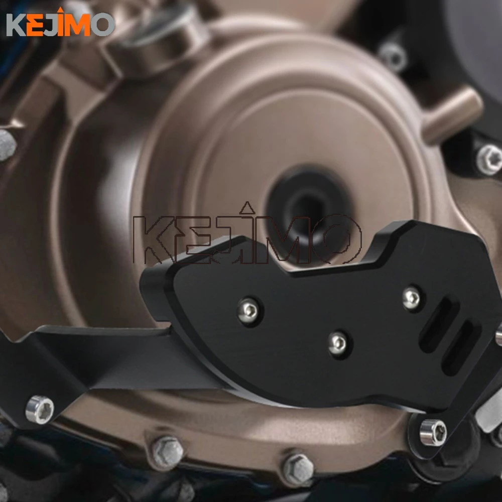 Engine Stator Cover Engine Protector Clutch Fit Engine Cover Guard For Husqvarna Svartpilen 250/401 2020-2024 Vitpilen 250/401