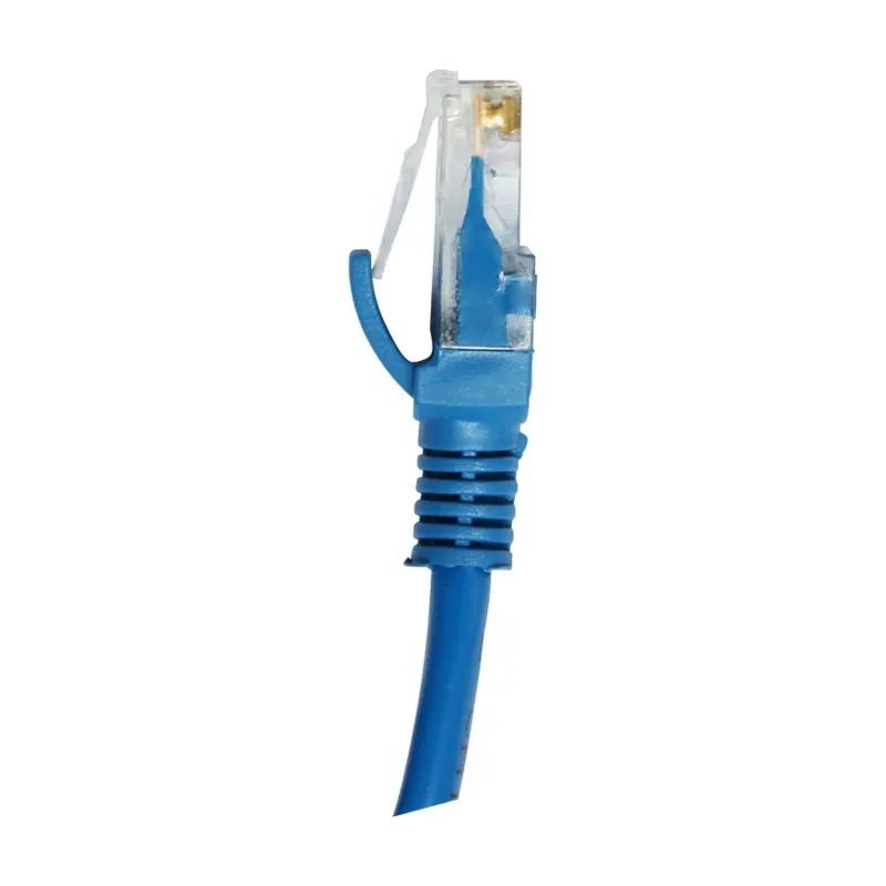 1.5m CAT5e RJ45 kabel Ethernet 8Pin, konektor Ethernet Internet jaringan kabel senar biru Rj 45 Lan CAT5e