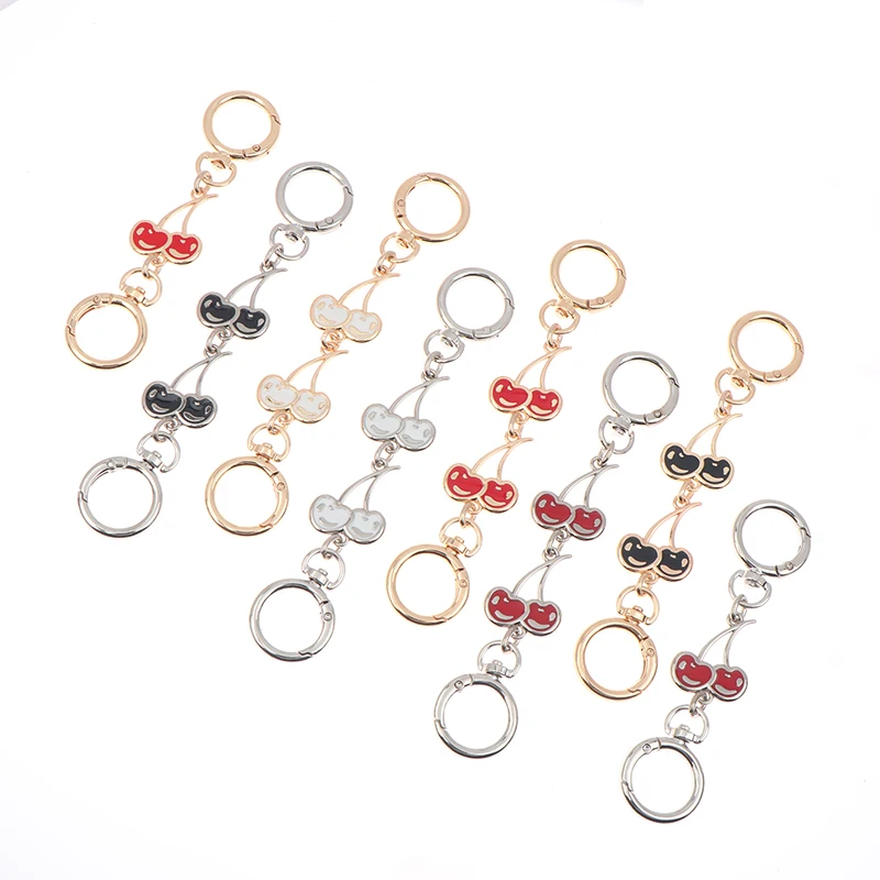 〔CC88〕1Piece Heart Buckle Cherry Bag Chain DIY Bag Strap Extension Replacement ,Women\'s Bag Decoration