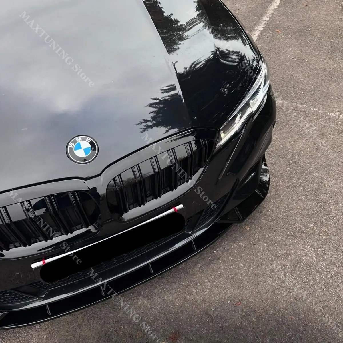 

For BMW 3 Series G20 G21 G28 320i 330i 320e 330e 318i 330d Sedan Touring 2019-2022 Front Bumper Lip Spoiler Car Splitter Kits