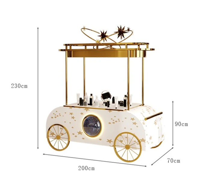 

Display Cart Shop Decoration Drainage Promotion Cart Mobile Cart Pedestrian Street Homestay Commercial