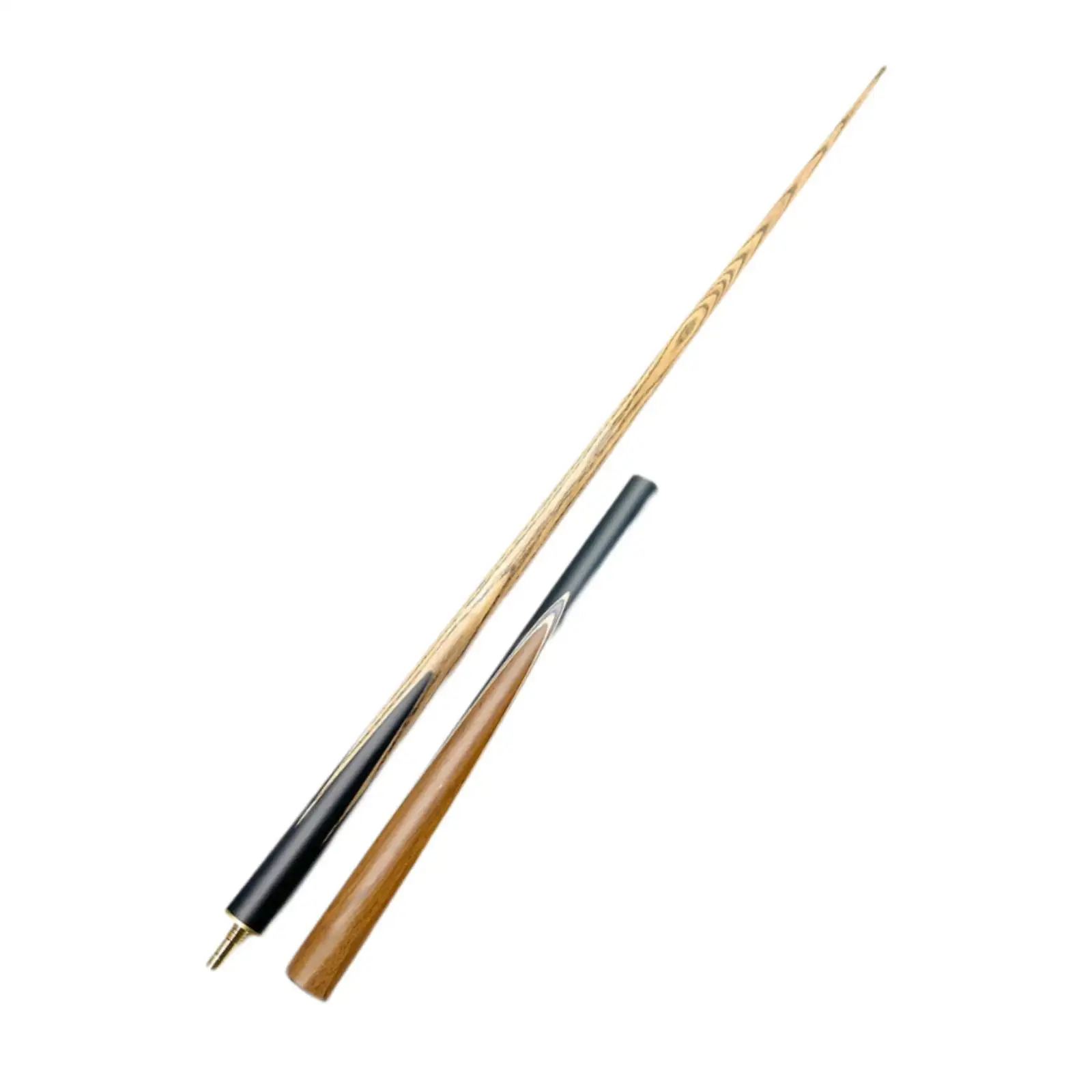 Pool Cue Stick 10mm Tip Snooker Cue Practical Two Sections Men Women 57