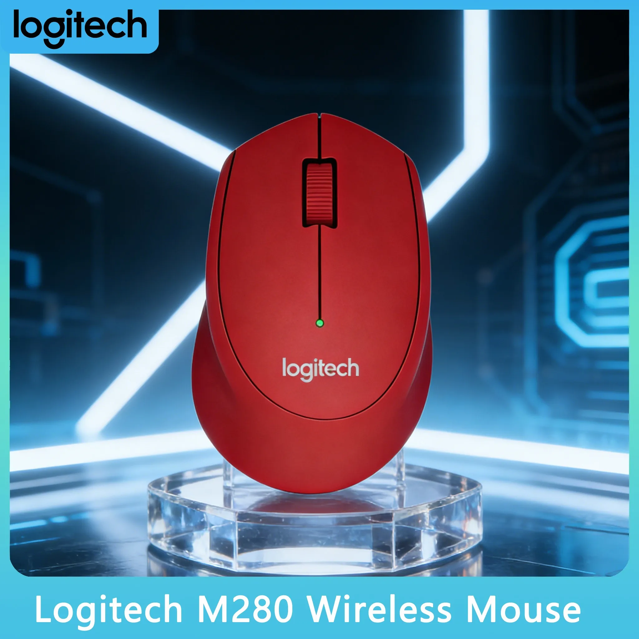 

Logitech M280/M330 Wireless Mouse - Multi-Surface Compatibility
