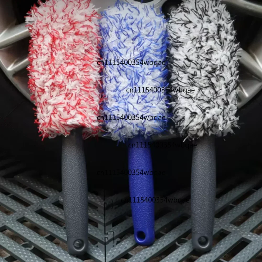 ZOCI-FOR Car Wheel Hub Brush Twisted Braid Microfiber Cleaning Cloth Car Wash Tire Brush Auto Detailing Cleaning Supplies
