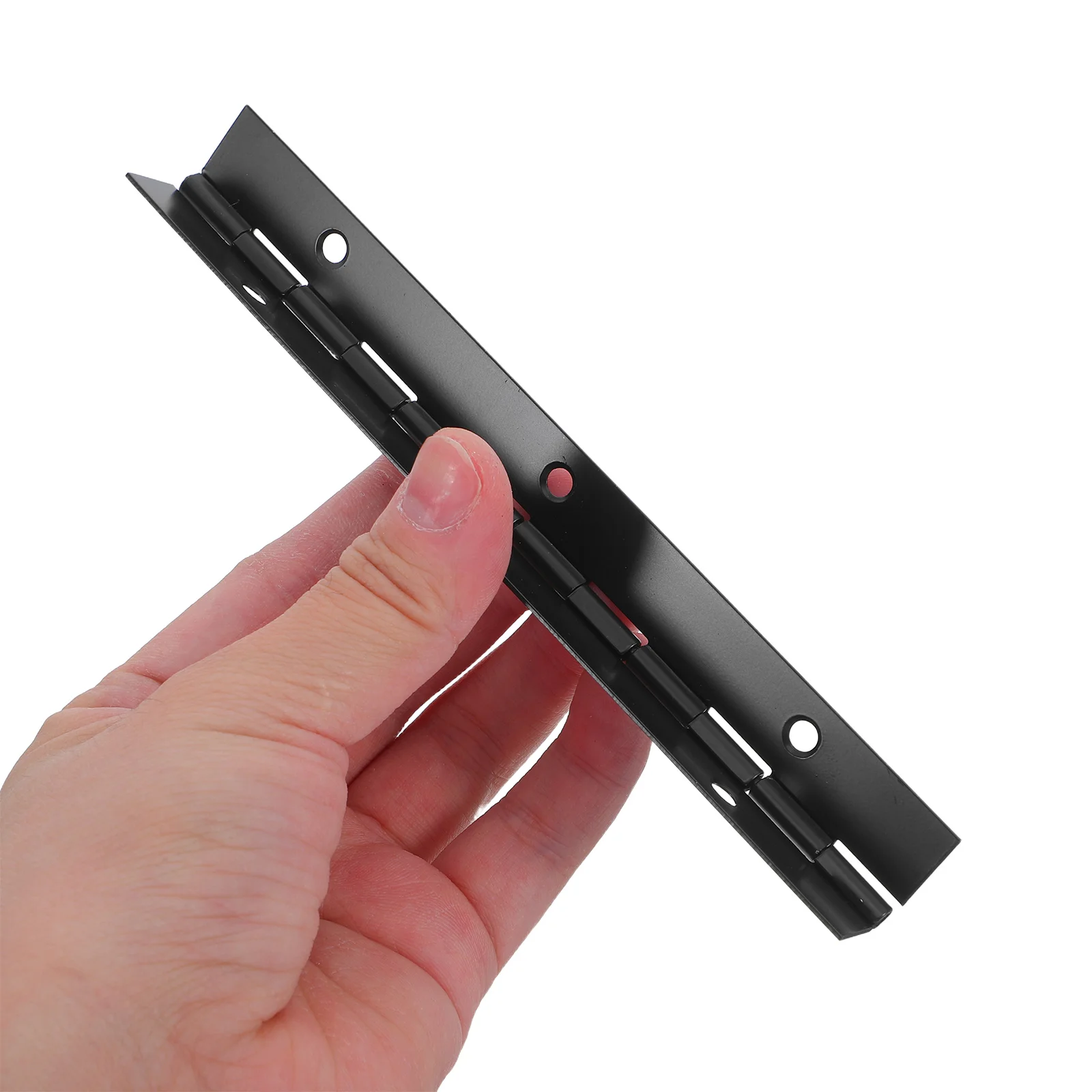 

1 Set Versatile Black Continuous Hinges For Folding Cabinets Long Piano Hinges For Durable Wood Furniture