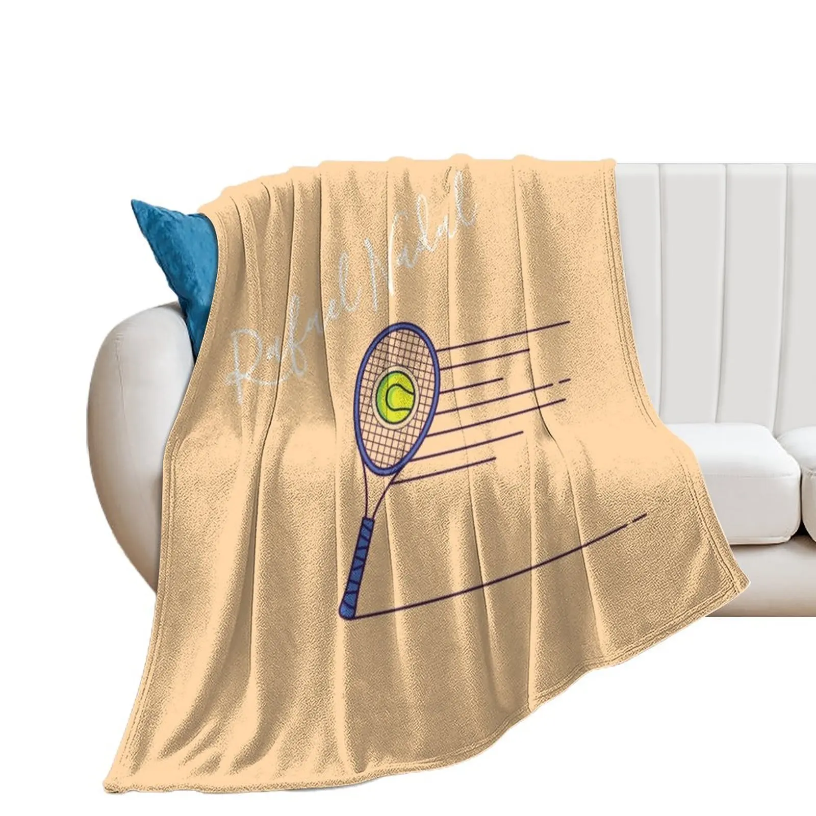 

Rafael nadal Throw Blanket Custom Nap Blankets