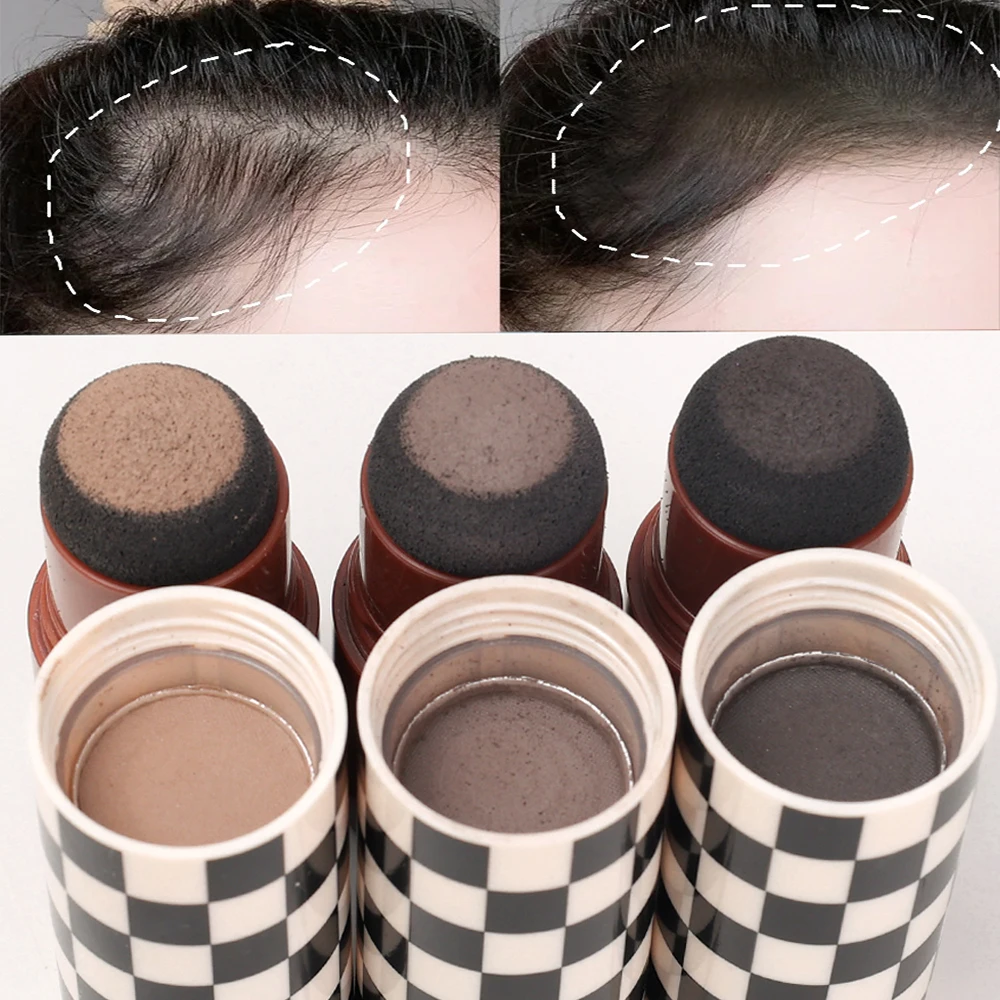 Natural Fluffy Hairline Powder Hair Root Concealer Filler Waterproof Shadow Powder Natural Hairline Filler Cosmetic Makeup